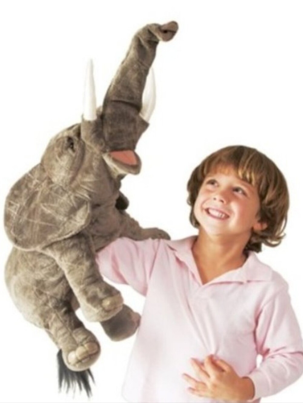 Folkmanis elephant puppet
